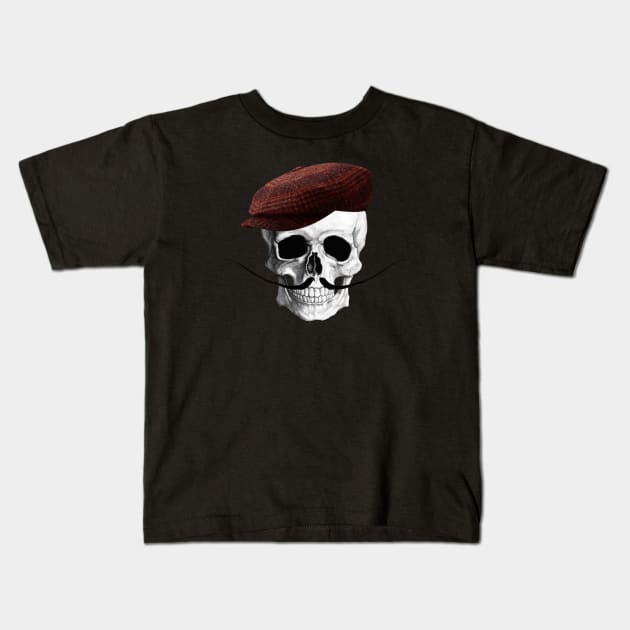 Skull Anatomy 10 Kids T-Shirt by Collagedream